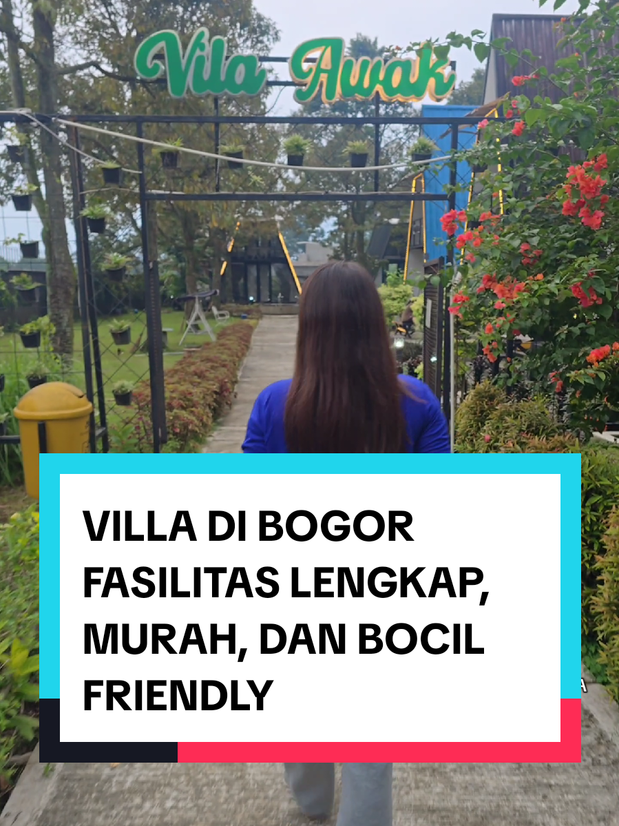 Cocok nih buat healing sekeluarga.. ramah kantong, fasilitas lengkap 👍 untuk pemesana langsung klik location yaa..  #kampungfebri  #VillamurahBogor #Wisatabogor #fyp #villabogor 