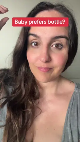 The bottle seems more predictable to baby so he loves it. We are breastfeeding and pumping one bottle per day. #pumpingmom #bottlefedbabies #bottlevsbreast #breastfeedingjourney 