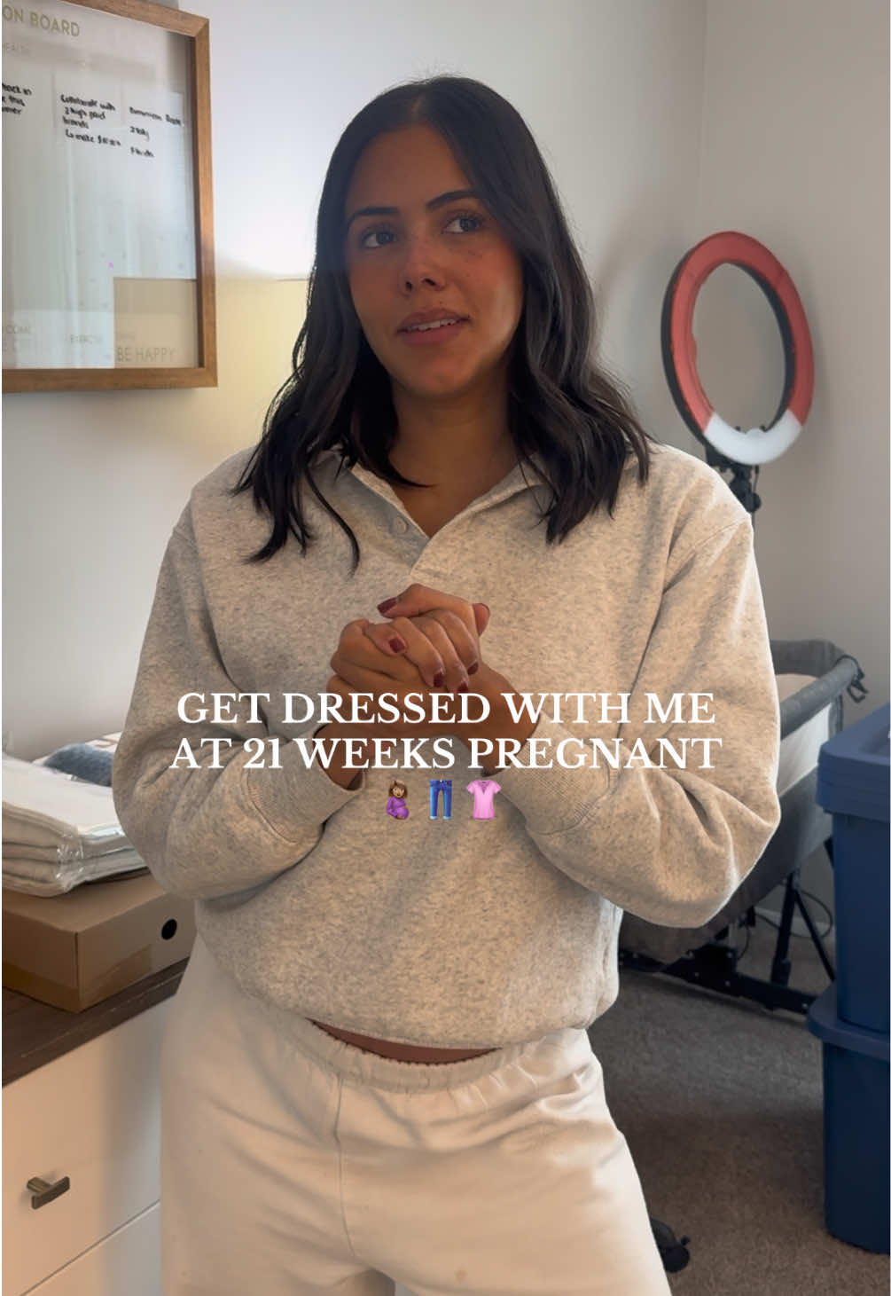 I’m just going for comfort at this point🤍 #pregnant #pregnantoutfit #pregnancyoutfit #pregnancytok #boymom 