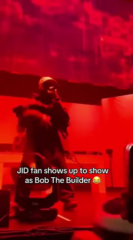 This JID fan showed up to his concert as Bob The Builder and JID spotted him as he rapped his famous Bob The Builder bar from 