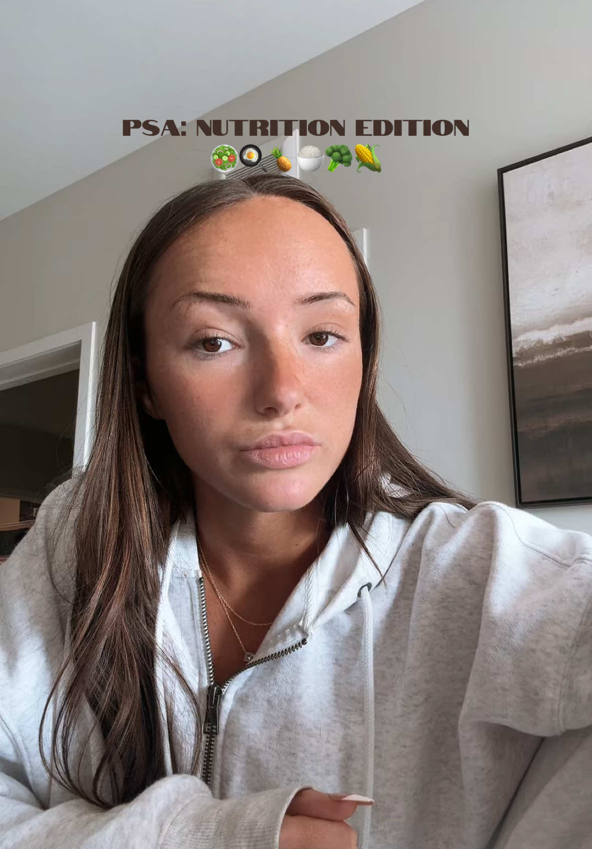 Nutrition advice: it’s okay not to be ok. And that doesn’t mean you have to sacrifice your goals while you’re working on it 🤍🖤 #nutritiontips #healthandwellness #highproteinrecipes #healthjourney #relatable 