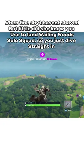 Ain’t no Man afraid of thy Wooded area, he welcomes the Jungle #fortnite #fyp #relatable 