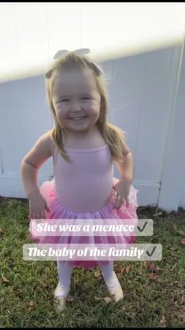 And we love EVERY thing about her! 🩷 #sister #thebaby #ballarina #mygirl 