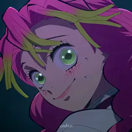 mitsuri is cute😍 #120fps #anime #demonslayer #kny #mitsuri #kitsune_squad