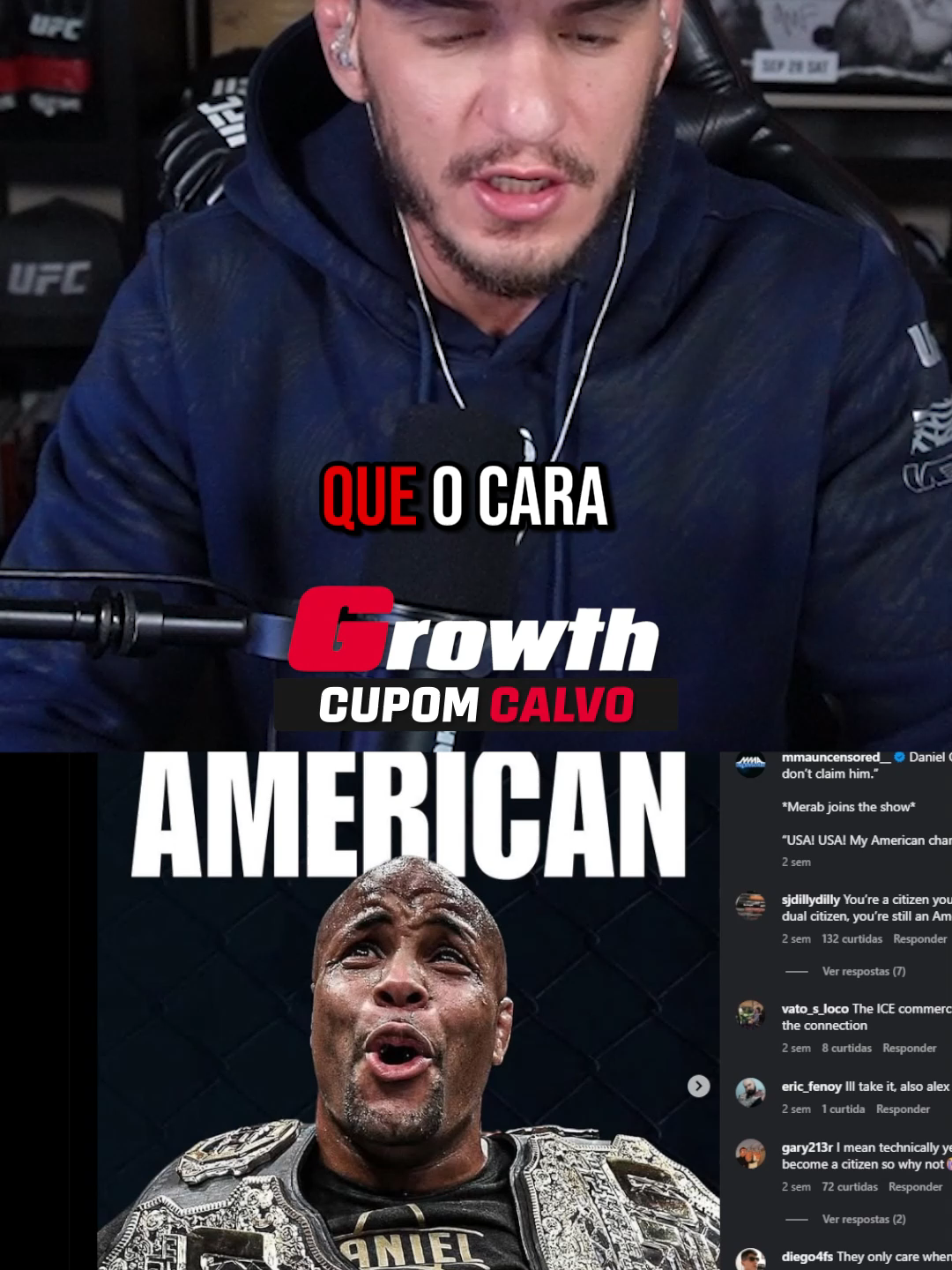 Malhadinho vai fazer uma chamada no DC? #ufc #mma #ufc321