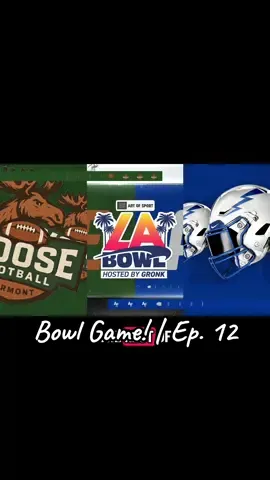 First Bowl Game! | Burlington Moose Ep. 12 #burlingtonmoose #cfb26 #dynasty #CollegeFootball #bowlgame 