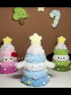 Ý tưởng cho cây thông năm nay nè #noel #gift #kemlongxu #kemnhung #handmade 