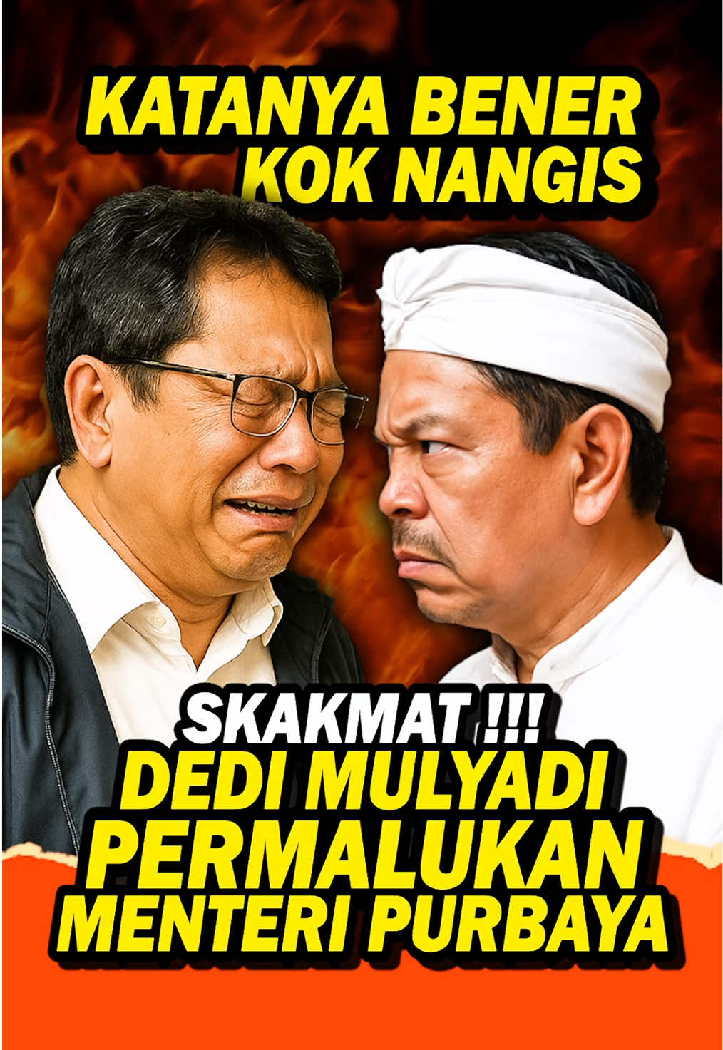 KALAH TELAK!! AKHIRNYA DEDI MULYADI SKAKMAT MENTERI PURBAYA #dedimulyadi #kangdedimulyadi #kdm 
