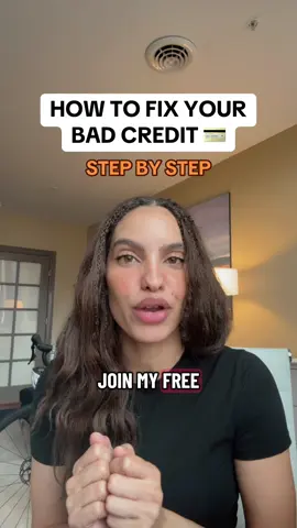 How to repair your bad credit in less than a year 💳👏🏽 #financetips #creditscore #financialliteracy #creditrepair #finance 