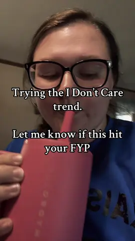 Let’s see if we can hit that #FYP #idontcaretrend #engagement 