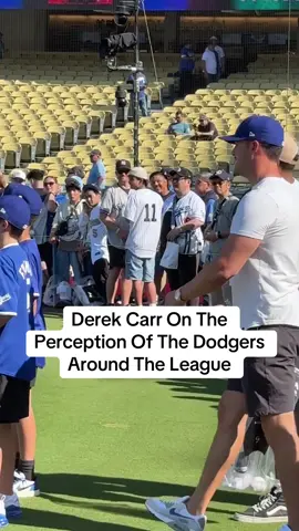 “We should celebrate this talent that none of your other owners wanted to pay for.”  #derekcarr #dodgers #dodgersfans #iheartradio 