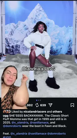 ANOTHER ONE THANK YOU 😭 #olandria @UGG® #olandriaxugg 