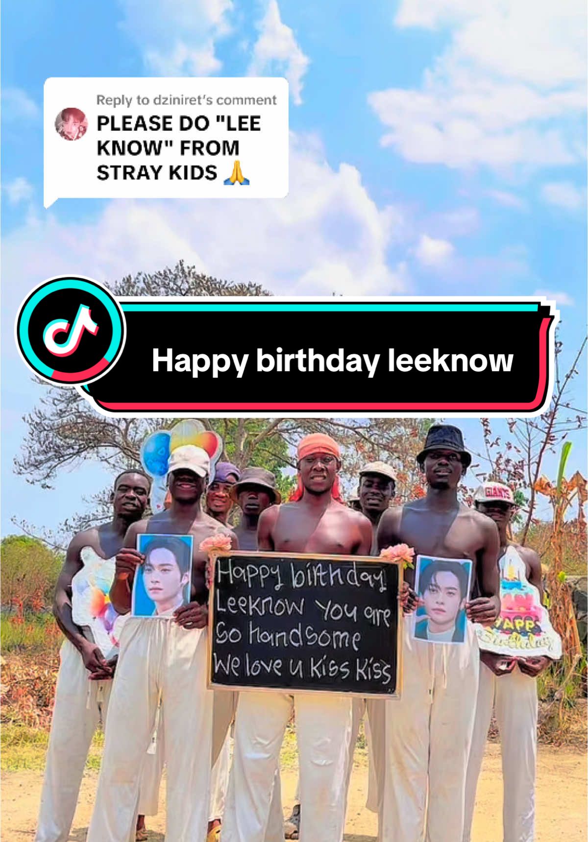 Replying to @dziniret #leeknow #straykids   Happy birthday leeknow
