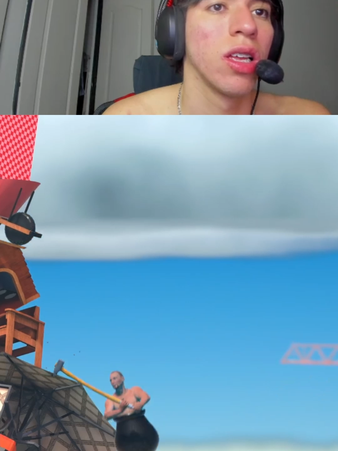 ESTE JUEGO ME SACO  #fypp #GettingOverItwithBennettFoddy #paratii #clips