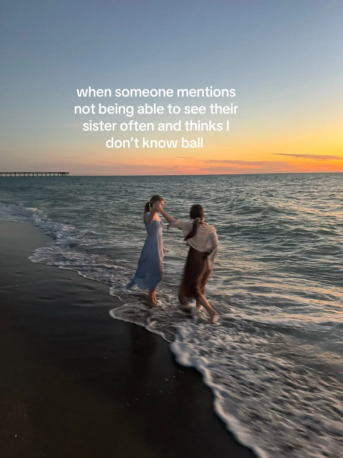 Miss you @abbie_dabbie #sisters #longdistance #iknowball #fyp #viral  