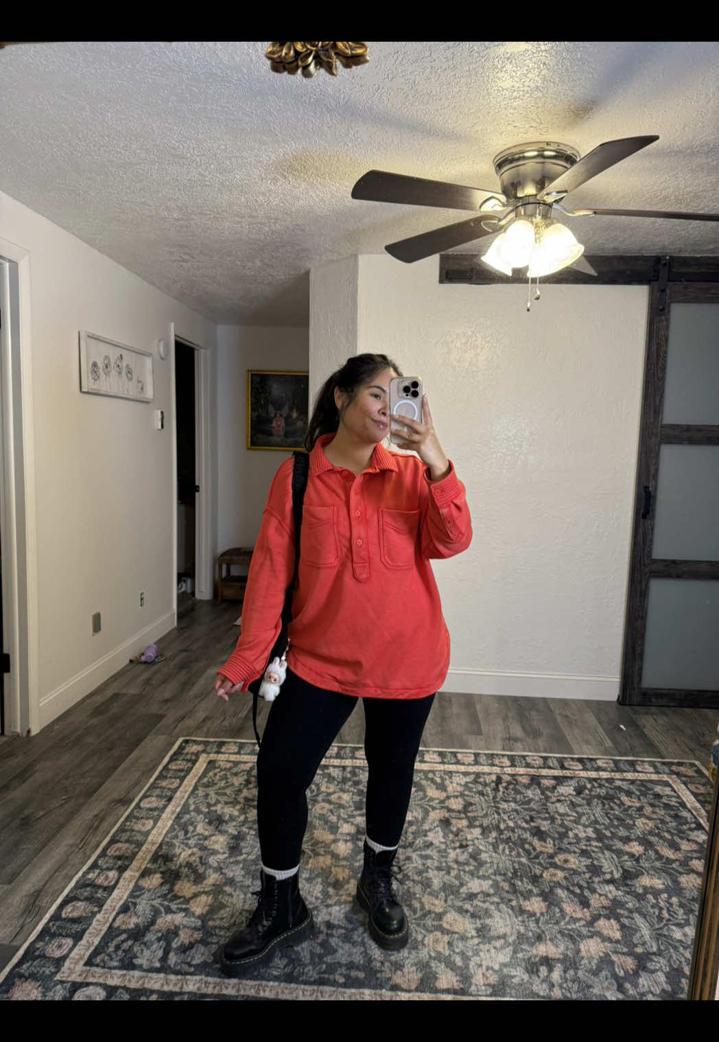 Cozy lil ootd 🙂‍↔️ #OOTD #midsizestyle #falloutfitinspo #size8 #comfycasual 