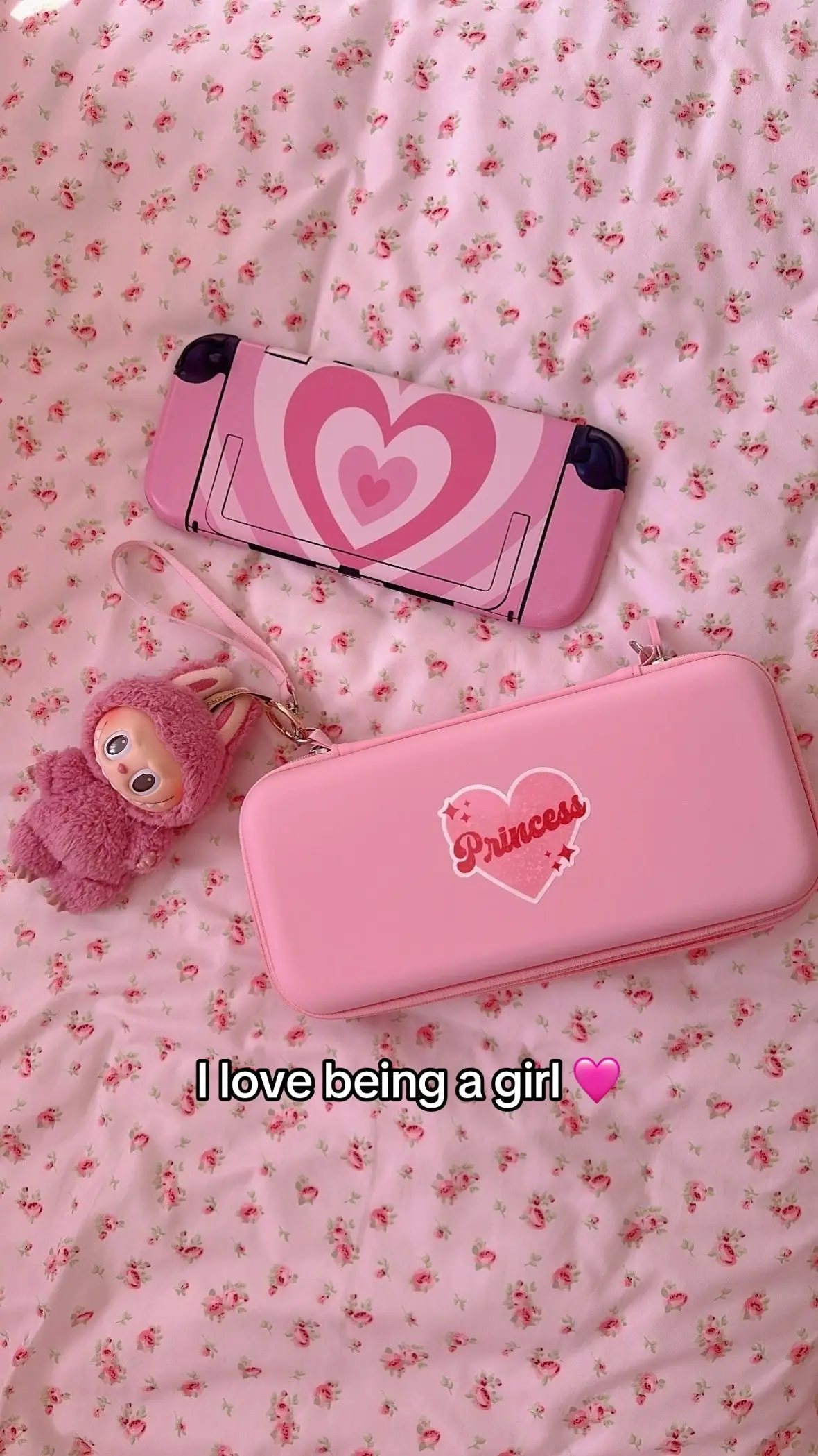 🤷🏻‍♂️🩷 #pink #nintendoswitch2 #feminine #femininity 