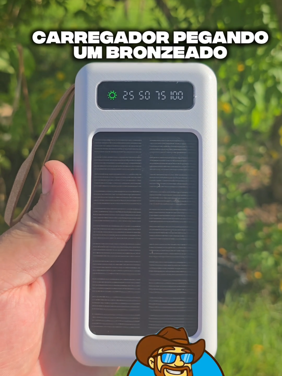 Esse carregador Portátil é top por de mais pra recarregar diferentes tipos de aparelhos eletrônicos. Como smartphones,lanternas e caixinha de som. O bom é que esse banco de potência power banco possui placa solar. O melhor mesmo é que ele está com valor promocional aqui no TikTok. #carregadorportatil #carregadordeiphone #carregadordecelular #bancodepotencia #tiktokshopbrasil 