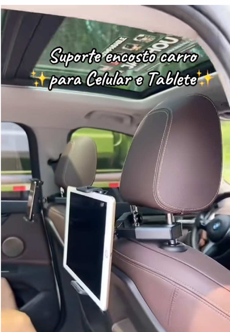 🚨Quer o link? Comente “QUERO” que vou te enviar 🔗 Link da coleção na Bio  Suporte Veicular Para Celular e Tablet Banco Traseiro 360 Graus Giratória - Dobrável E Extensível #tendencia #carro #suporte #celular #tablet               