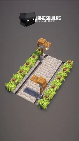 Medieval Pathway - Minecraft Tutorial #Minecraft #minecrafttutorial #minecraftbuilding 