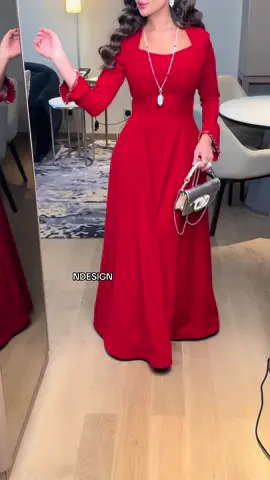 ❤️‍🔥✨.      #explore #foryou #فساتين #مصممه #احمر 