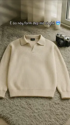 Áo thun tăm cổ V trụ DAVUBA dài tay #sweater #xuhuong #davuba 