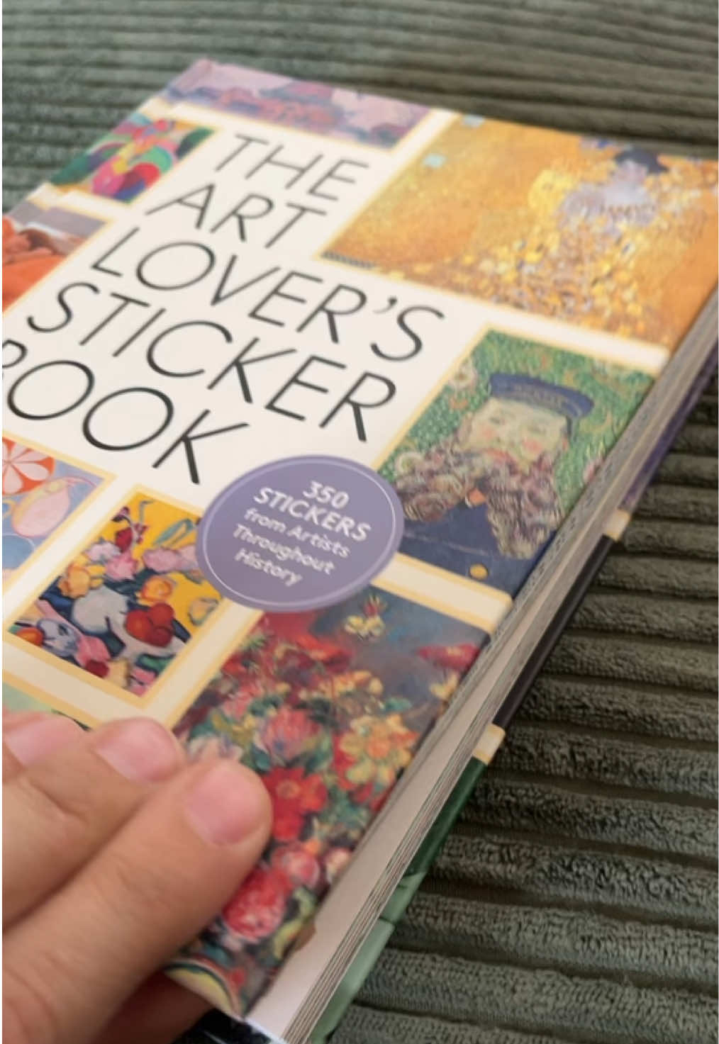 #stickerbook #stickers #book #BookTok #coffeetablebook 