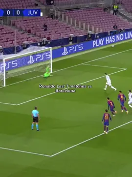 Ronaldo vs Barca  #footballtiktok #cristianoronaldo #footballedit 