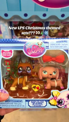 Spotted the new LPS holiday sets at Walmart!! 🎄✨ I got so excited they’re even cuter in person 🥹 Which set is your favourite? @Littlest Pet Shop #lpscrew25 #lpsambassador #littlestpetshop #lpstiktok #lps 