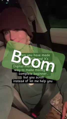 I make over 5 figures a month with Digital Marketing and I had no clue what I was doing when I started The BEST part is you can do this ▶️ with no degree ▶️with no experience → as a full time employee ▶️as a busy stay at home mom or dad This side hustle has given me financial freedom and time freedom ✅ what are you waiting 4?  comment 