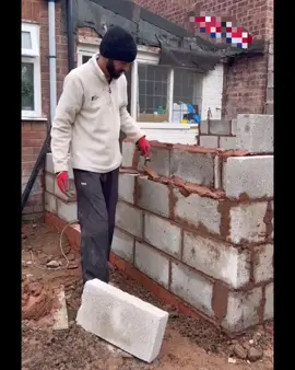 🤦‍♂️ Whats going on? #masonry #brick #construction 
