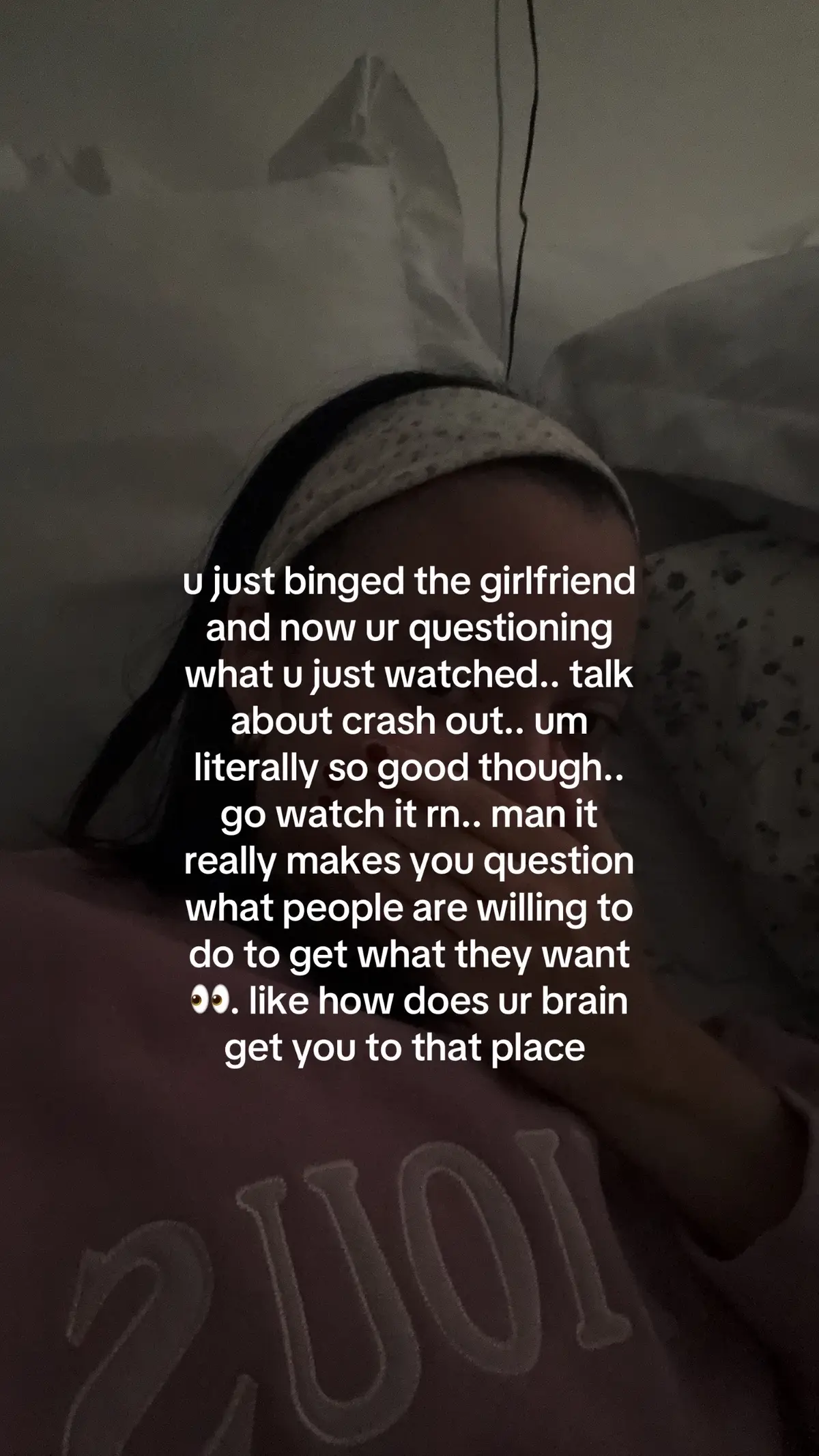 I literally starting laughing when the ending credits rolled and this song came on… like what did I just watch.. #thegirlfriend #prime #primevideo #tvshow #fyp #crazy #foryou 