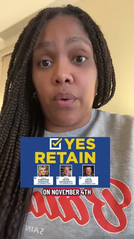 Imagine pouring MILLIONS of dollars into a states election just to confuse folks. That is what is happening in my home state of Pennsylvania. Folks are literally investing in you being confused about the November 4th election. Don’t the billionaires bully you into confusion. As our State Supreme Courts have become the last barriers for the complete dismantling of our rights, such as voting rights, reproductive rights, and workers’ rights, we need to show up and stand up for our State Supreme Court Justices.  On November 4th, vote to retain Justices Donohue, Dougherty, and Wecht. Make your plan to vote on November 4th and see you at the polls! #votepa #vote #Pennsylvania #election 