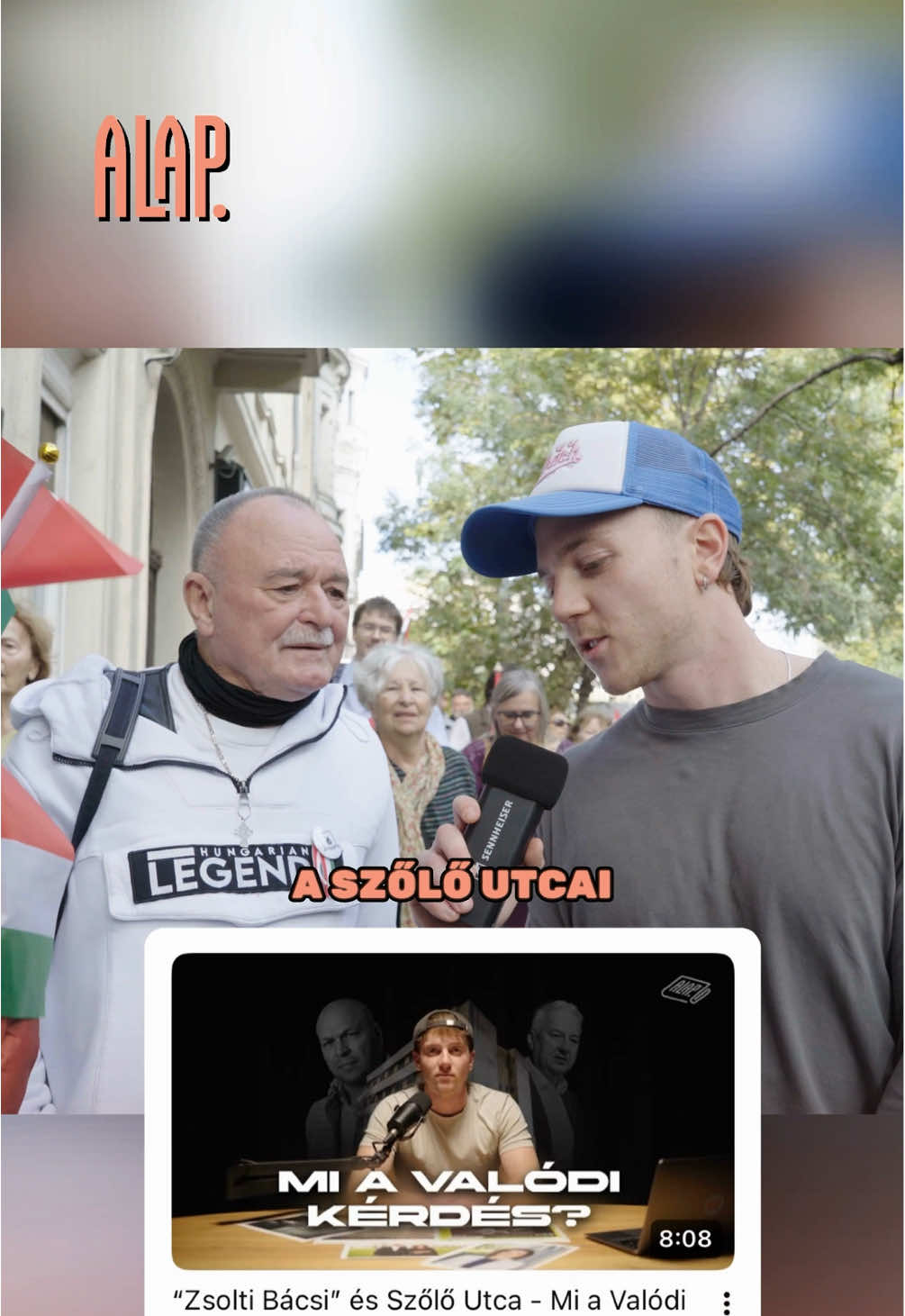A Békement résztvevőit kérdeztük a Szőlő Utcai botrányról. Ha Ferónál jobban képbe akartok vele kerülni, akkor nézzétek meg az új videónkat youtubeon!  https://m.youtube.com/watch?si=k5UoxGkKk9MctFOZ&v=bwHBaC7eJU8&feature=youtu.be #alap #alaphírek #békemenet #fidesz #56  #október23🇭🇺 #budapest  ✂️Tamás 🎤Ábel 📹Tamás