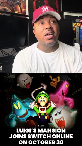LUIGI'S MANSION JOINS SWITCH ONLINE ON OCTOBER 30 #Nintendo #NintendoSwitch #NintendoSwitch2 #LuigiMansion #gamecube  