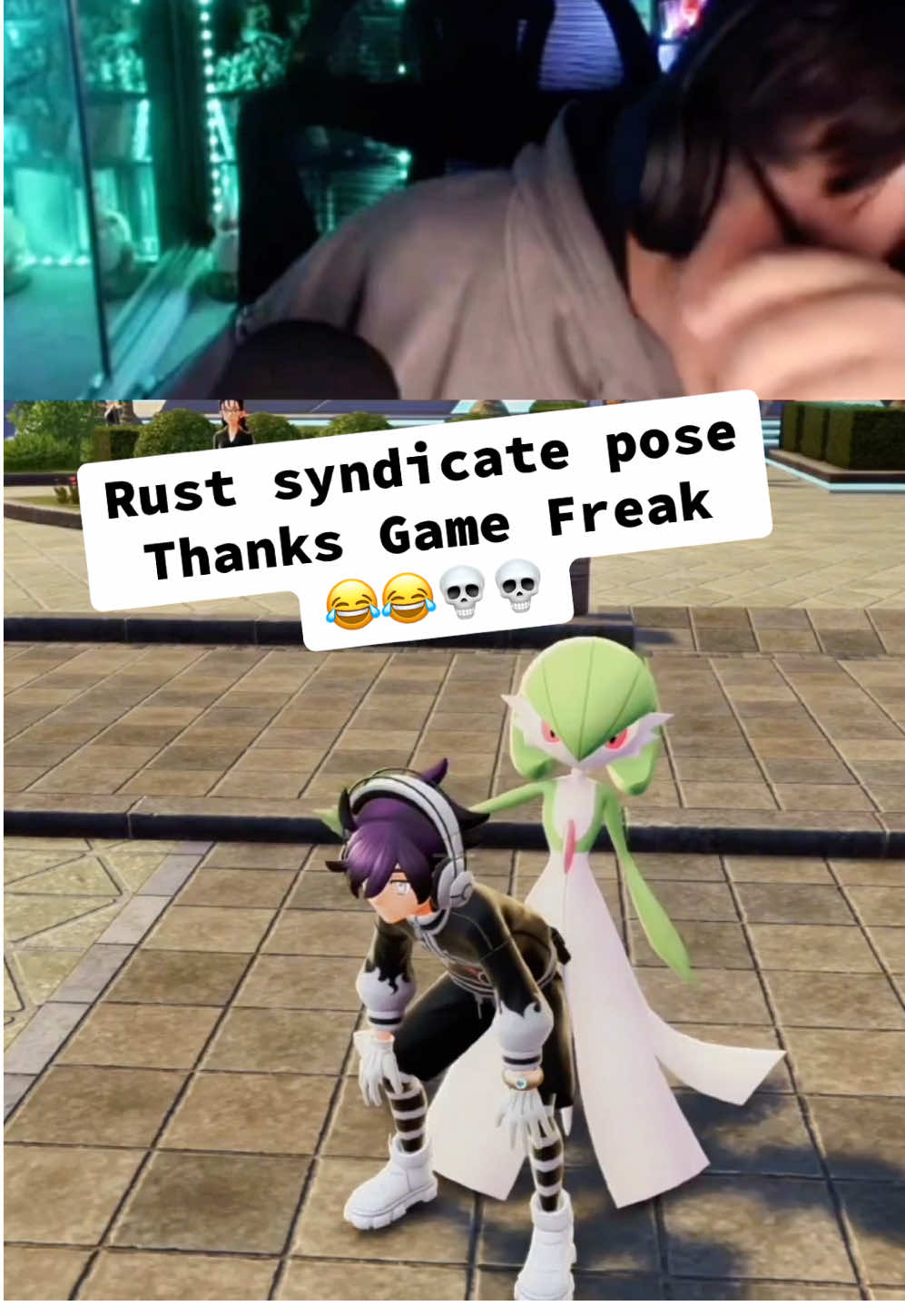 Rust Syndicate pose is WILD Power in the wrong hands…💀💀 Or your fantasys fulfilled I’m not judging 😂😂😂 #pokemon #pokemonlegendsza #pokemonza #gardevoir #megaevolution 