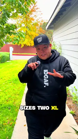 IDGAF Plus Size hoodie True to size! Sizes 2xl-6xl #menshoodie #hoodie #plussizehoodie #tiktokshopcreatorpicks 