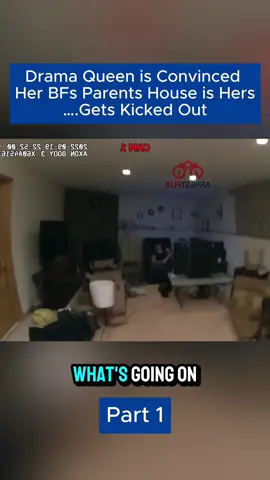 Drama queen is convinced her bfs parents house is hers … gets kicked out #bodycam #cops #police #copsoftiktok 