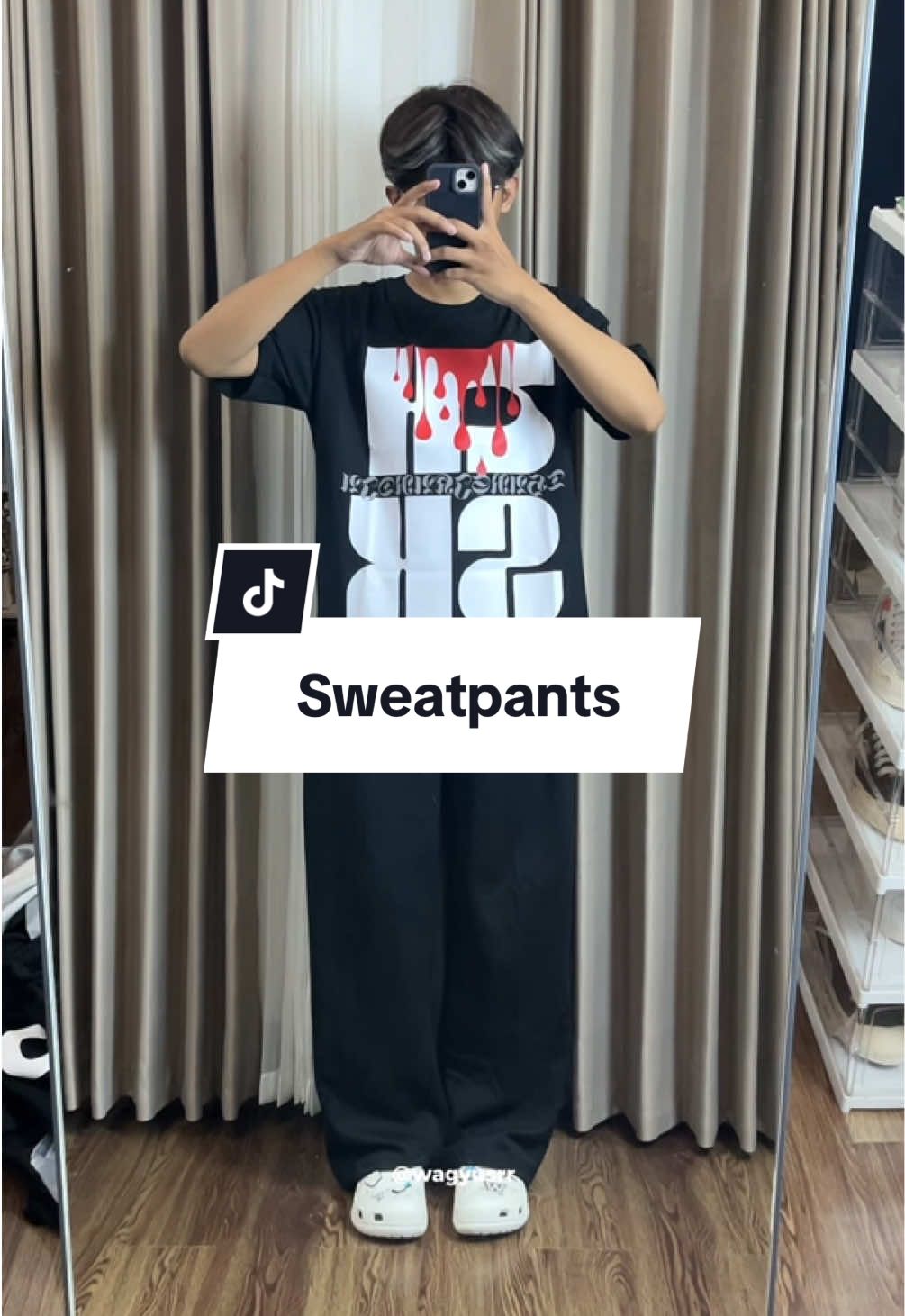 Rekomendasi celana sweatpants #sweatpants #celanabaggy #loosepants #celanapria #celanawanita 