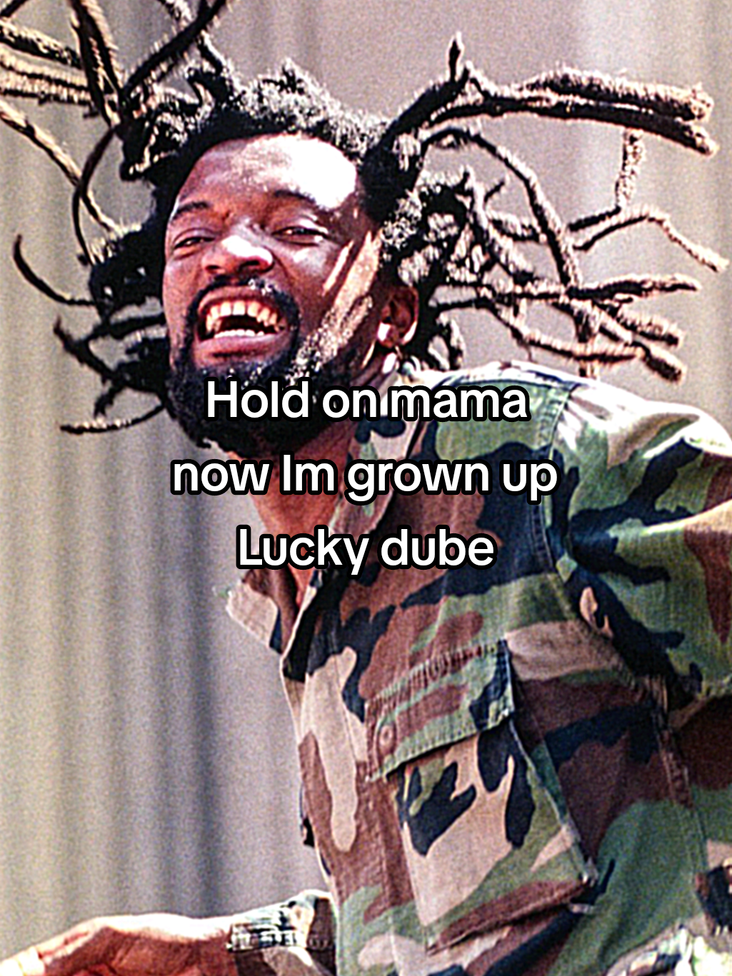 Lucky Dube - Hold on lucky Dube emotional songs lucky Dube lyrics lucky Dube music hold on just a little bit longer now you were a laughing stock in the community  the press didn't rest making news out of you mama, now it's the time to show them that he who laughs last laughs the best #creatorsearchinsight #luckydubechallenge #luckydubefan #reggaelyrics #luckydube 