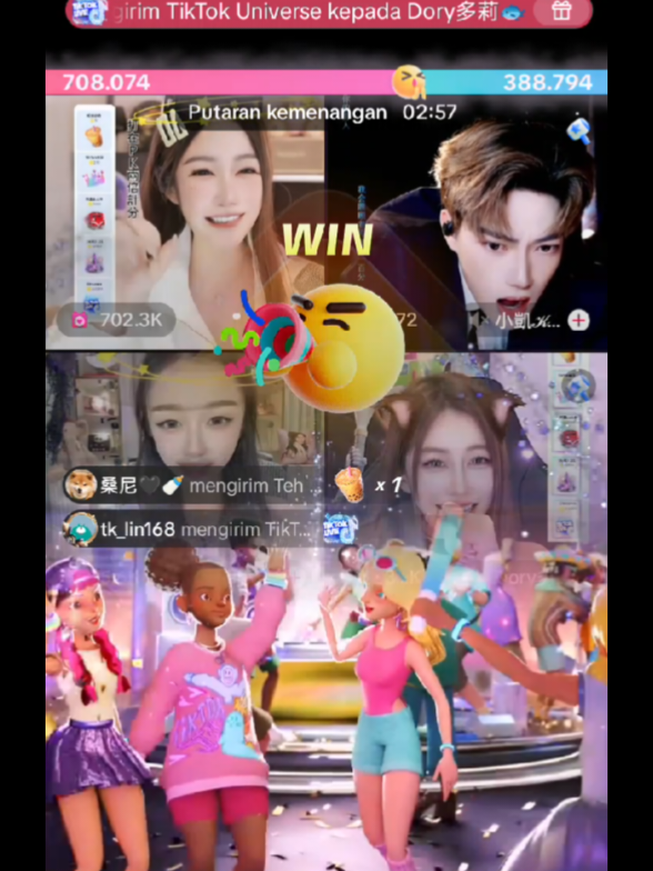 Pertandingan 🔥🔥@江！小霓霓🖤🍼  MVF @J洛米🖤🍼 @波吉 @tk_lin168  #tiktoklive #brandatiktok #forupage #fyppppppppppppppppppppppp 