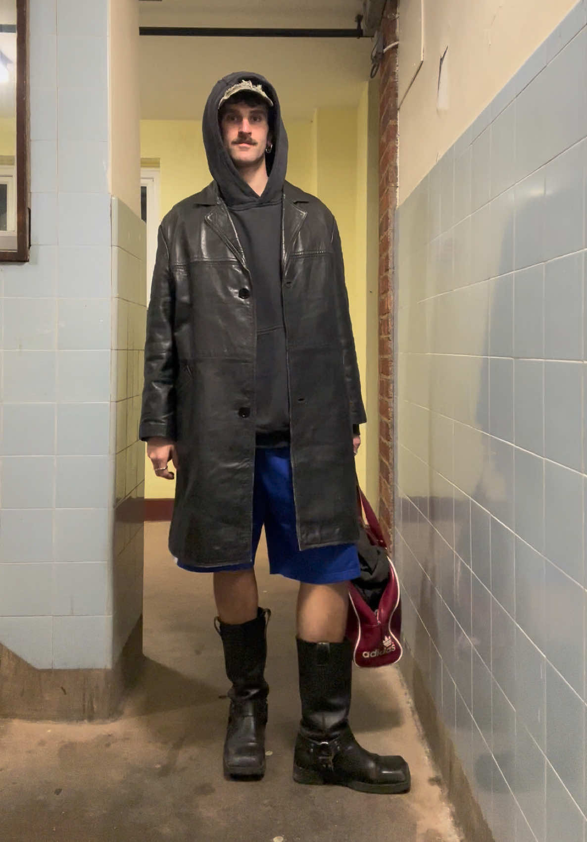 shorts were a bold choice for the weather today #OOTD #fyp #personalstyle 