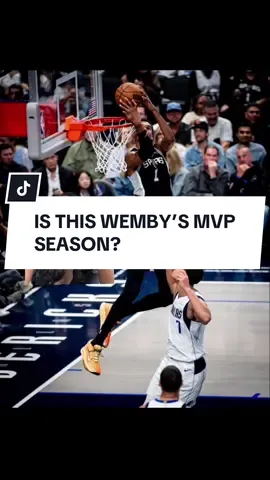 Not to mention Wendy grew during the off season.  #NBA #sanantoniospurs #victorwembanyama #dallasmavs #basketball 