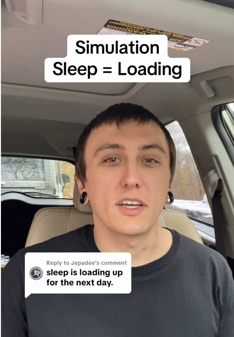 Replying to @Jepadee If a dream is a single player simulation, is real life a multiplayer dream? 