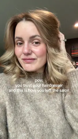went in to the salon with red, came out with old money meets beige suede blonde  and i am obsessed. brb about to make this my whole personality  #transformation #hairtransformation #beigeblonde #blondehair #bobhaircut 