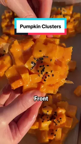 Why so rush cooking? 🙀💨Pumpkin clusters only take 5 minutes to make 🍪🎃 #pumpkin #Recipe #pumpkinseason #cooking #food 