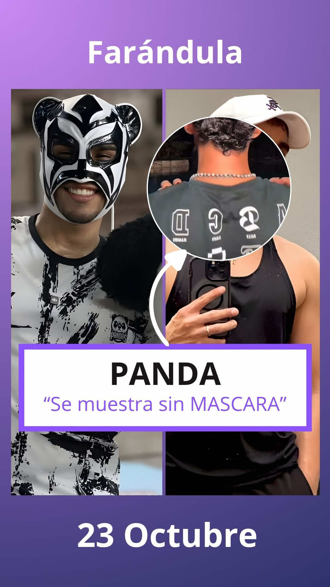 Panda se muestra sin máscara #panda #valevalram 