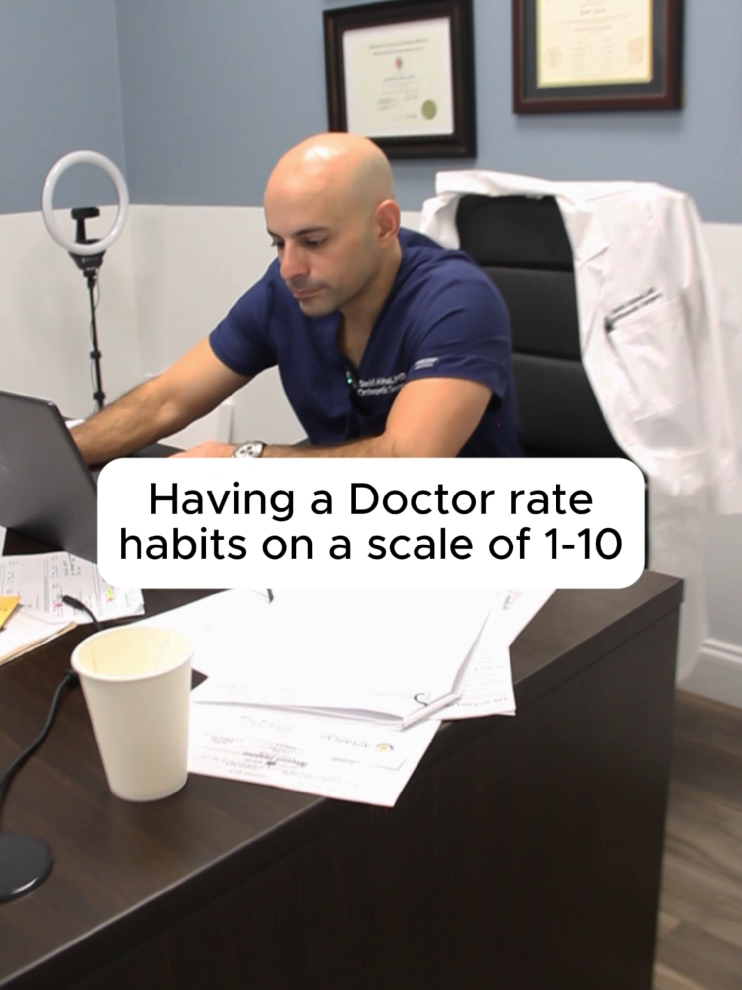 What's your WORST habit? Dr. Abbasi breaks down some of our best and worst things we do to our body. #health #doctor #lifestyle #interesting 😷✅Follow @drdavidabbasi for More Daily Medical Content & Health Tips! 🌴😷Schedule a consultation to see Dr. Abbasi as a patient in Delray Beach! Visit www.primeorthocenter.com