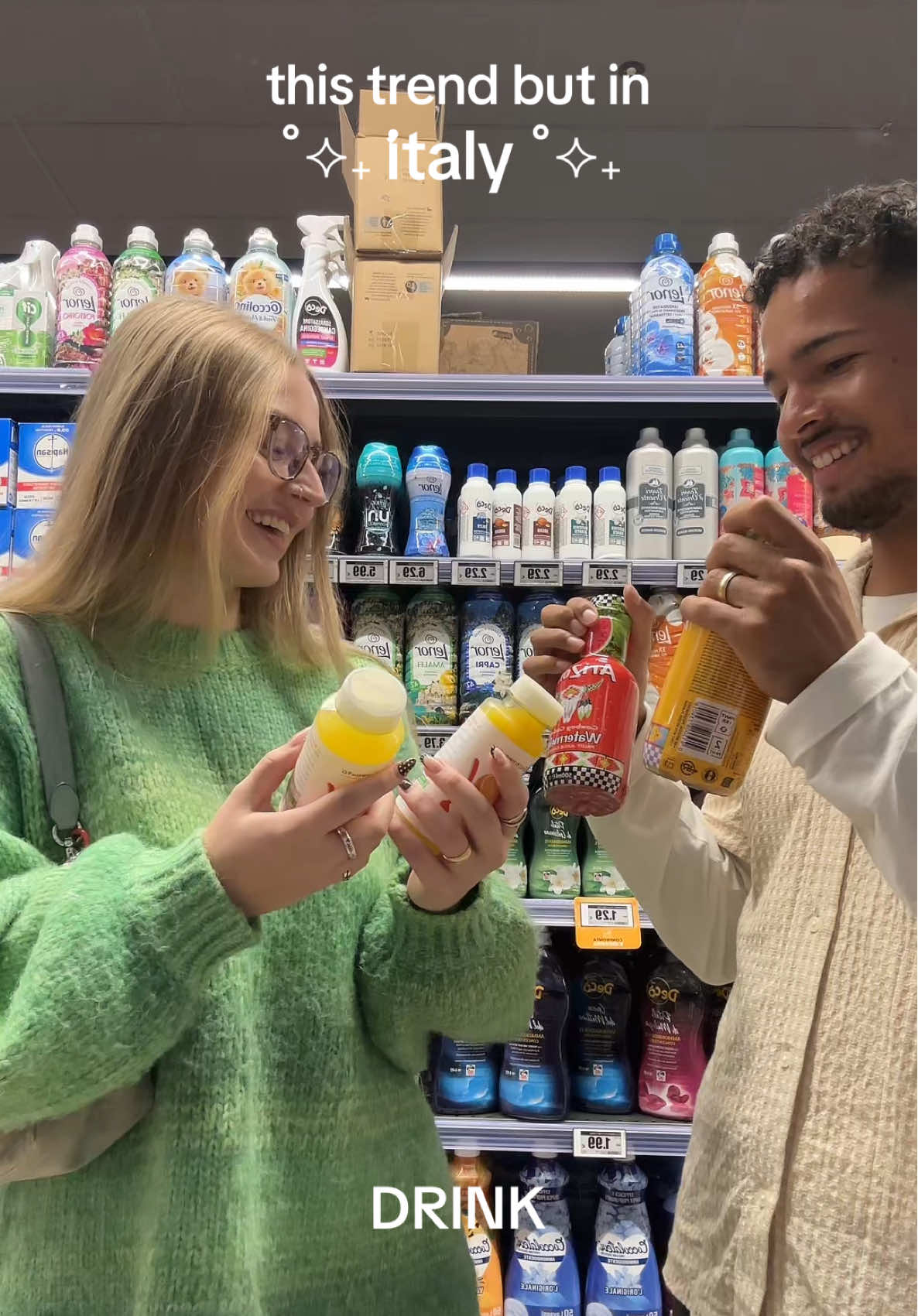 🥳🥳🥳 #thisorthatchallenge #italy #groceryshopping 