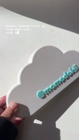 newest custom sign is for @momo!!! thank you for your order 💖